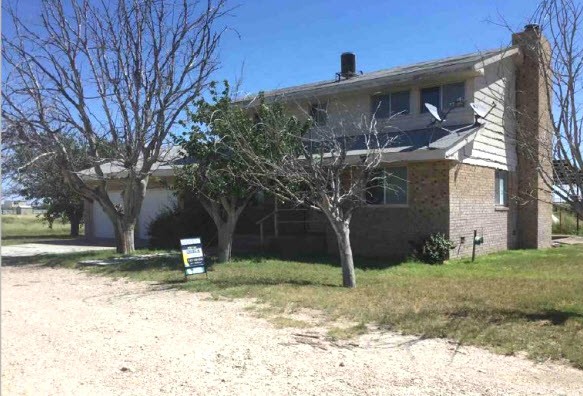 Front of property in Monahans, Texas