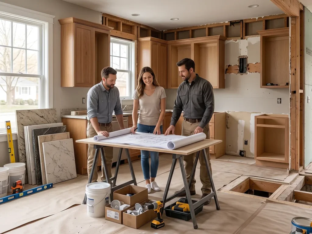 Structural home renovation supported by a Full FHA 203K loan