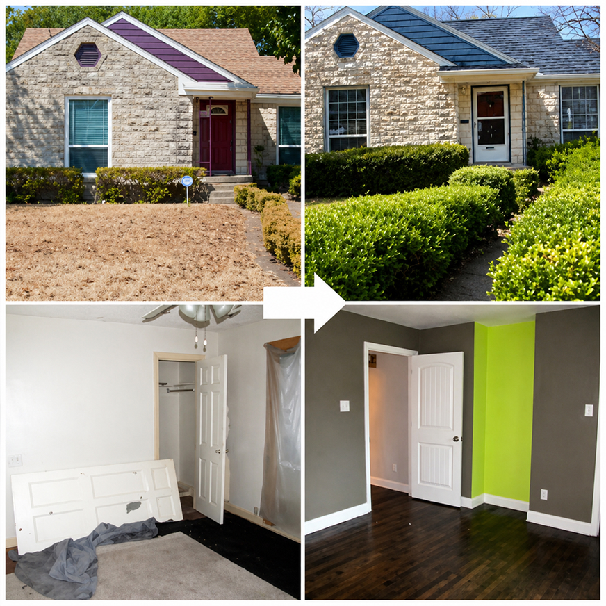 Rehab property scenario in Dallas, TX